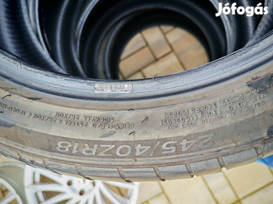 Eladó Hankook Ventus S1 evo 245/40R18 Dot 0721