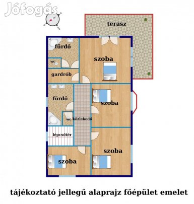 Eladó Ház, Budapest 2. ker. több mint 3000 nm-es panorámás telken