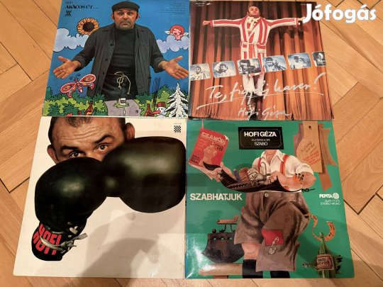 Eladó Hofi Géza bakelit lemezek 4 db LP