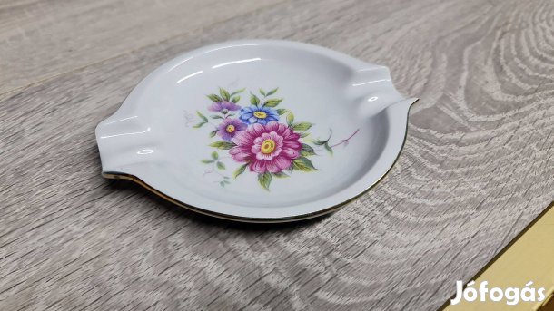 Eladó Hollóházi virágmintás hamutartó