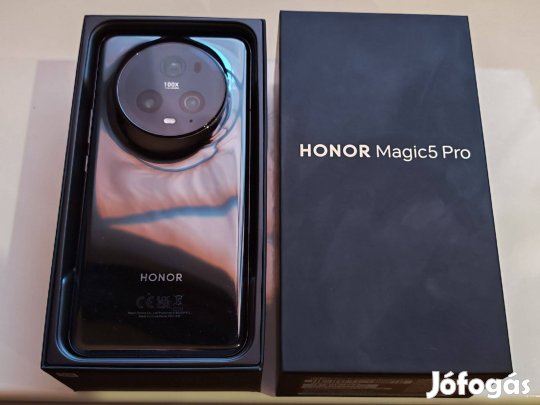 Eladó Honor Magic 5 Pro (512/12 gb, fekete, garis)