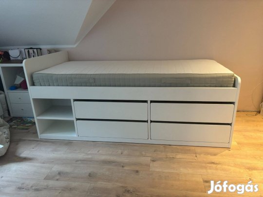 Eladó IKEA ágykeret ajándék matraccal Újszerű