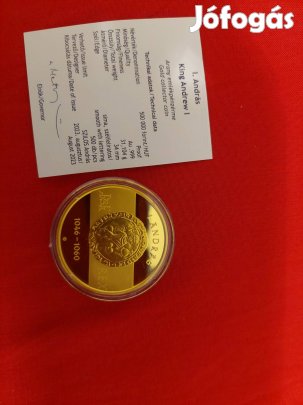 Eladó I. András király arany 500.000ft