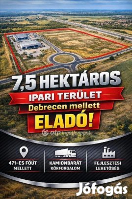 Eladó Ipari terület, Hajdúsámson