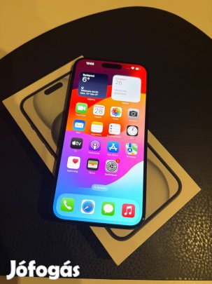 Eladó Iphone 15 plus 128Gb fuggetlen