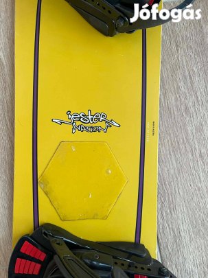 Eladó Jester Nation 152 cm-es snowboard kötéssel