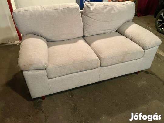 Eladó Jysk Gedved 2 személyes kanapé, ülőgarnitúra, (Világosszürke)