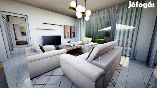 Eladó Keszthelyen 6 lakásos lakóparkba lakás.