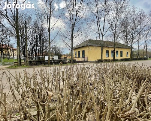 Eladó Kunhegyes központjában 340 nm-es épület fejlesztési potenciállal