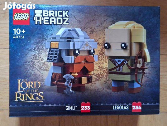 Eladó LEGO Brickheadz - Legolas & Gimli (40751)