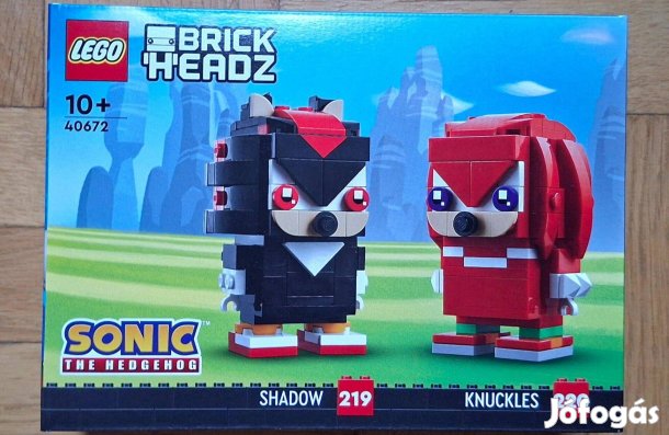 Eladó LEGO Brickheadz - Sonic the Hedgehog: Knuckles & Shadow (40672)