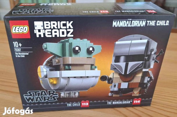 Eladó LEGO Brickheadz - The Mandalorian& the Child (75317)