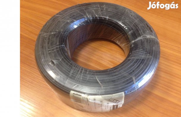 Eladó Lapos 4 eres fekete telefonvezeték (TK1/bk)!