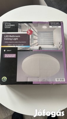 Eladó Livarno Home LED fürdőszobai mennyezeti lámpák, új állapotban.