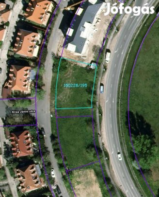 Eladó Lke-1/AT övezetbe tartozó építési telek