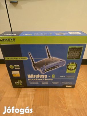 Eladó Lynksys WRT54GL wifi router