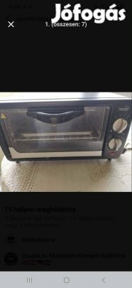 Eladó MS 09 mini sütő.