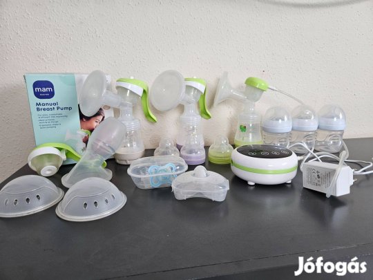 Eladó Mam elektromos/kézi mellszívók stb/tartozékok