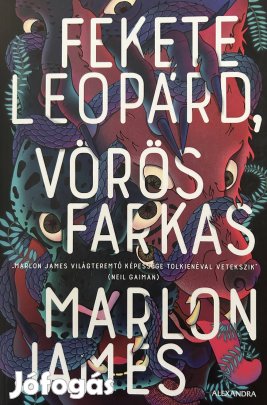 Eladó Marlon James: Fekete leopárd, vörös farkas című könyv...