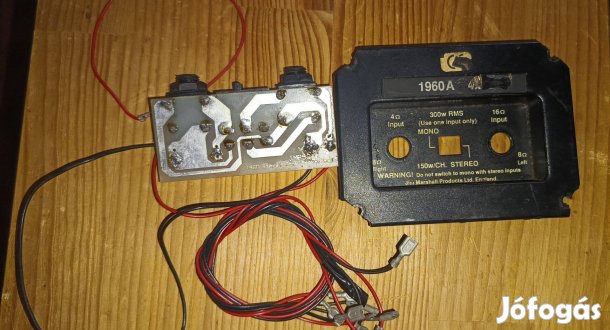 Eladó Marshall Speaker connector plate jack tálca