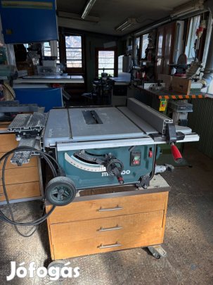 Eladó Metabo 250-es asztali körfűrész tolókocsival