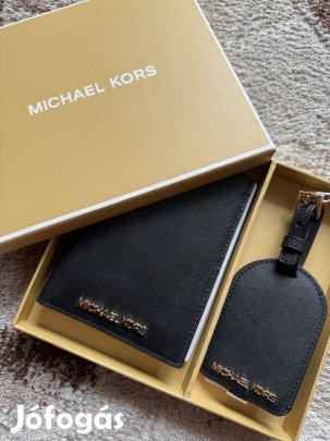 Eladó Michael Kors ajándék szett (tárca+poggyász címke)