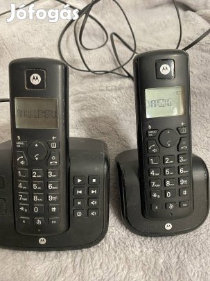 Eladó Motorola vezeték nélküli (DECT) telefon szett
