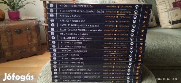 Eladó Navigátor világatlasz sorozat (1-19)