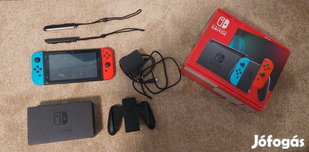 Eladó Nintendo Switch dobozával