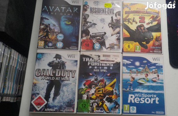 Eladó Nintendo wii játékok egyben és külön is (6db)