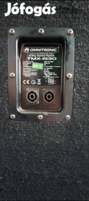 Eladó Omnitronic tmx-1530 Passzív Pa hangfal 38 cm 500w+Végfok500w