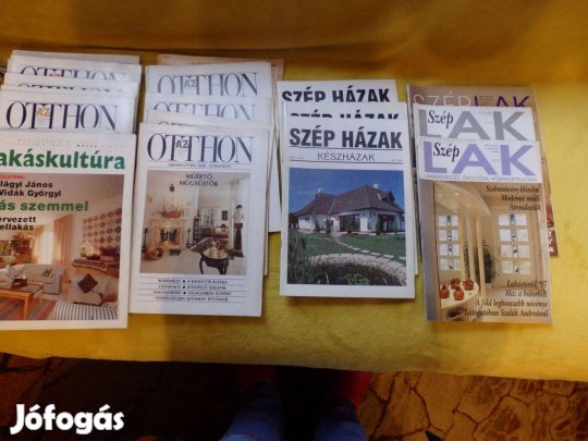 Eladó Otthon,Lakáskultúra, Szép lak, Szép házak folyóirat, újság 1993-
