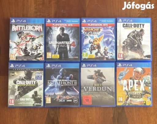 Eladó PS4 Játékok Olcsón
