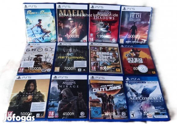 Eladó PS5 Játékok !