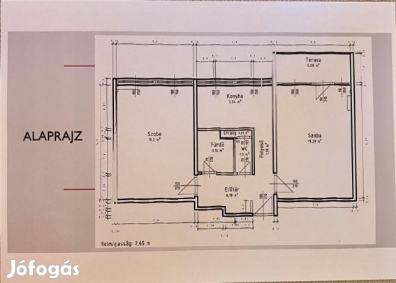 Eladó Pécs-Kertvárosban 2 szobás lakás