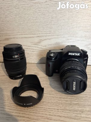 Eladó Pentax K200D két objektivvel, táskával