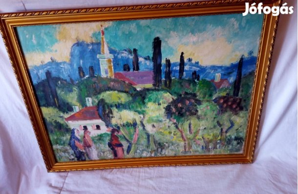 Eladó Pleidell János zsűrizett festménye