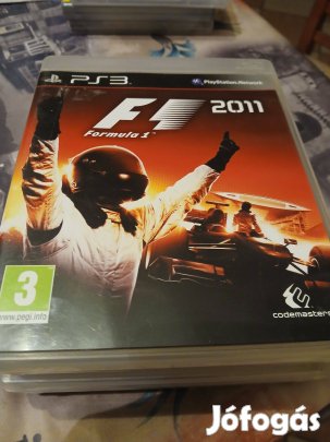 Eladó Ps3 Eredeti Játék : 51. F1 2011 ( karcmentes)