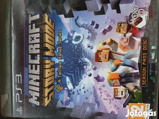 Eladó Ps3 Eredeti Játék : 58. Minecraft Story Mode ( karcmentes)