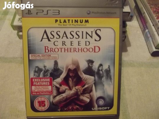 Eladó Ps3 Eredeti Játék : Assassins Creed Brotherhood