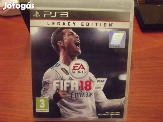 Eladó Ps3 Eredeti Játék : Fifa 18