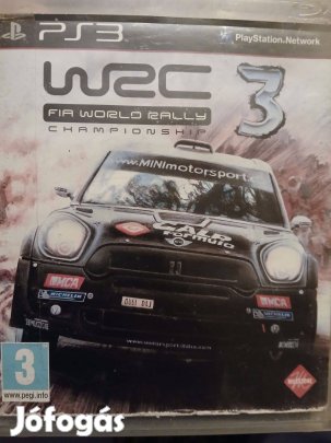 Eladó Ps3 eredeti Játék : 40. WRC 3