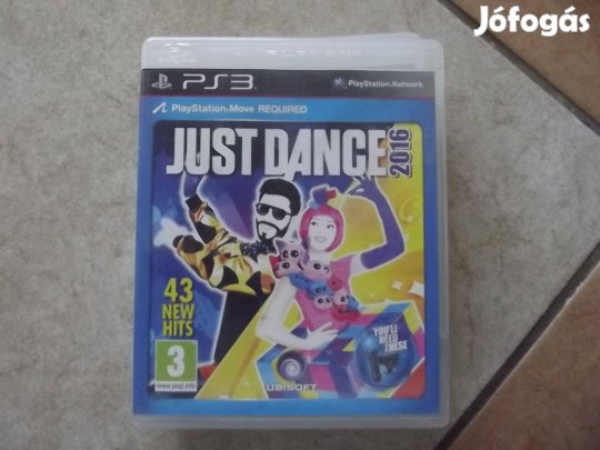 Eladó Ps3 eredeti Játék : Move Just Dance 2016 ( karcmentes)