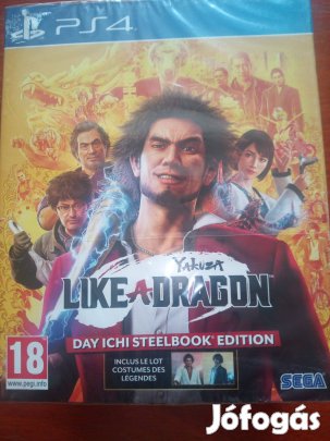 Eladó Ps4 Eredeti Játék : 125. Yakuza Like A Dragon Új Bontatlan
