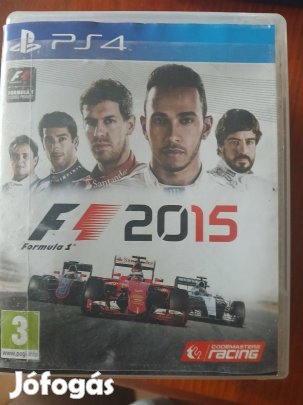 Eladó Ps4 Eredeti Játék : 55. F1 2015 ( karcmentes)