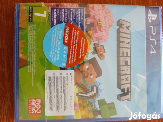 Eladó Ps4 eredeti Játék : 37. Minecraft + 700 Token Új Bontatlan