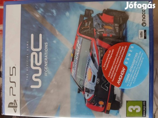 Eladó Ps5 Eredeti Játék : 19. WRC Generations Új Bontatlan