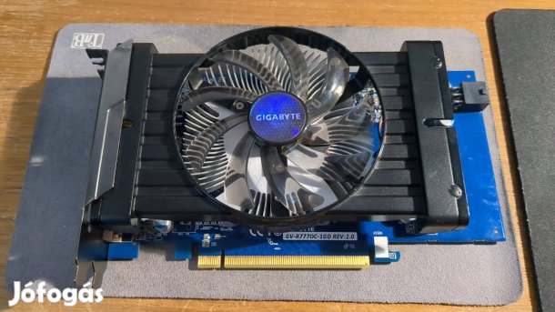Eladó Radeon HD 7770 / R7 250X 1GB Gddr5 videokártya