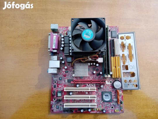 Eladó Retro MSI MS-7142 V.1 Socket 754 félkonfig !