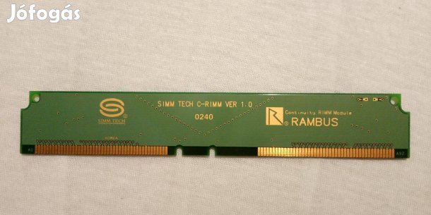 Eladó Retró Rambusz Dimm Foglalatos Számítógépbe